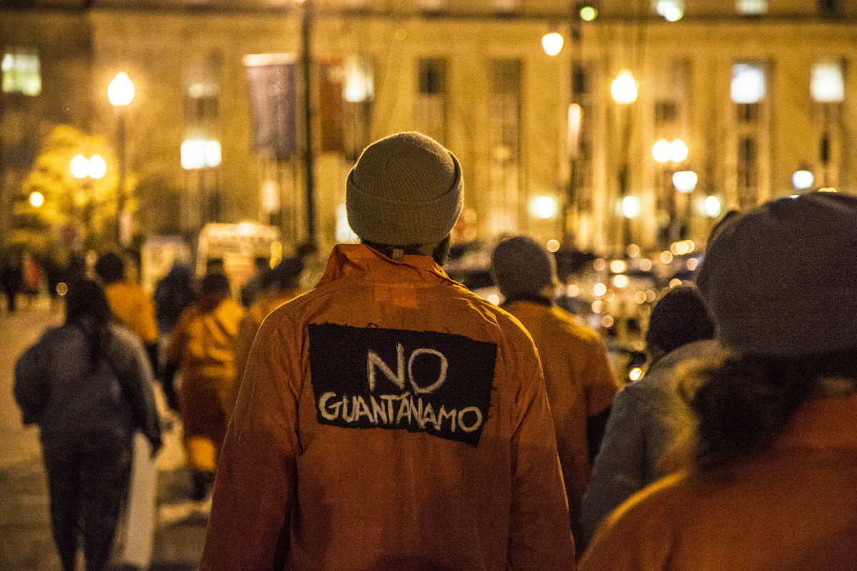 Witness Against Torture: Night March to Zero Dark Thirty. Photo by Justin Norman
